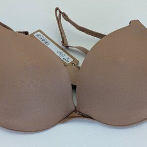 SKIMS ULTIMATE BRA NIPPLE PUSH-UP BRA - 32C (SIENNA COLOR)
